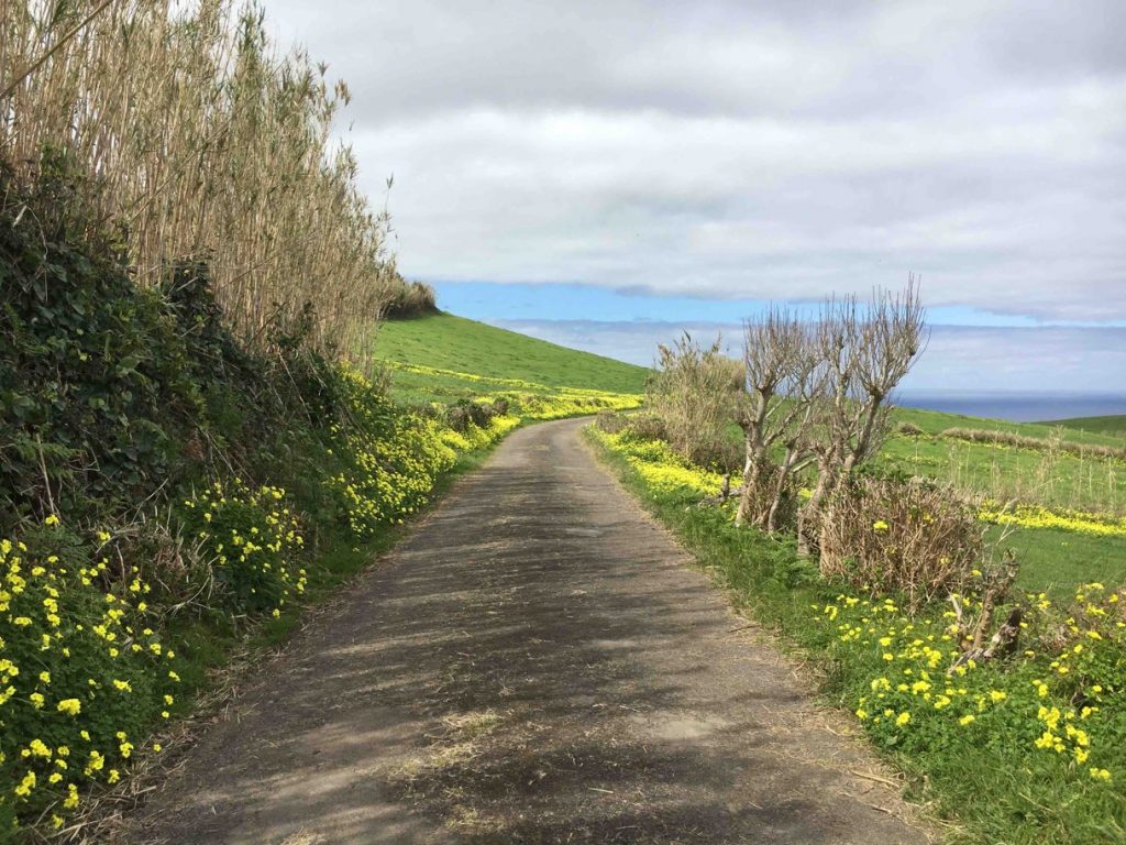 rota da bicicleta Açores
