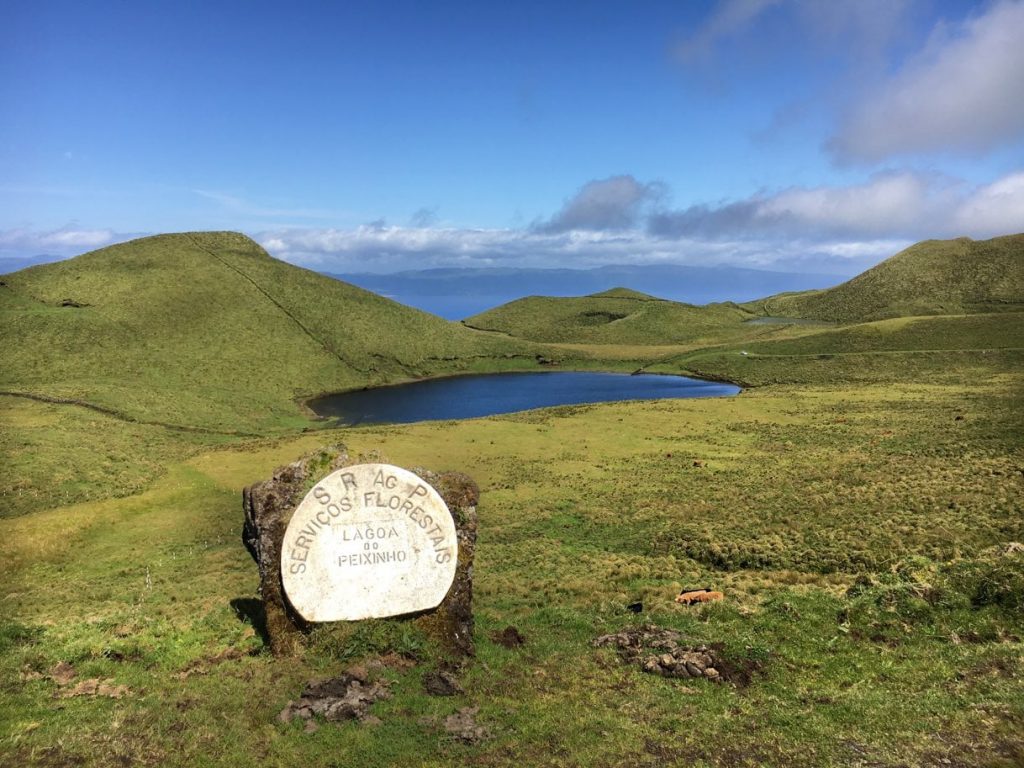 Pico Azores lagoon