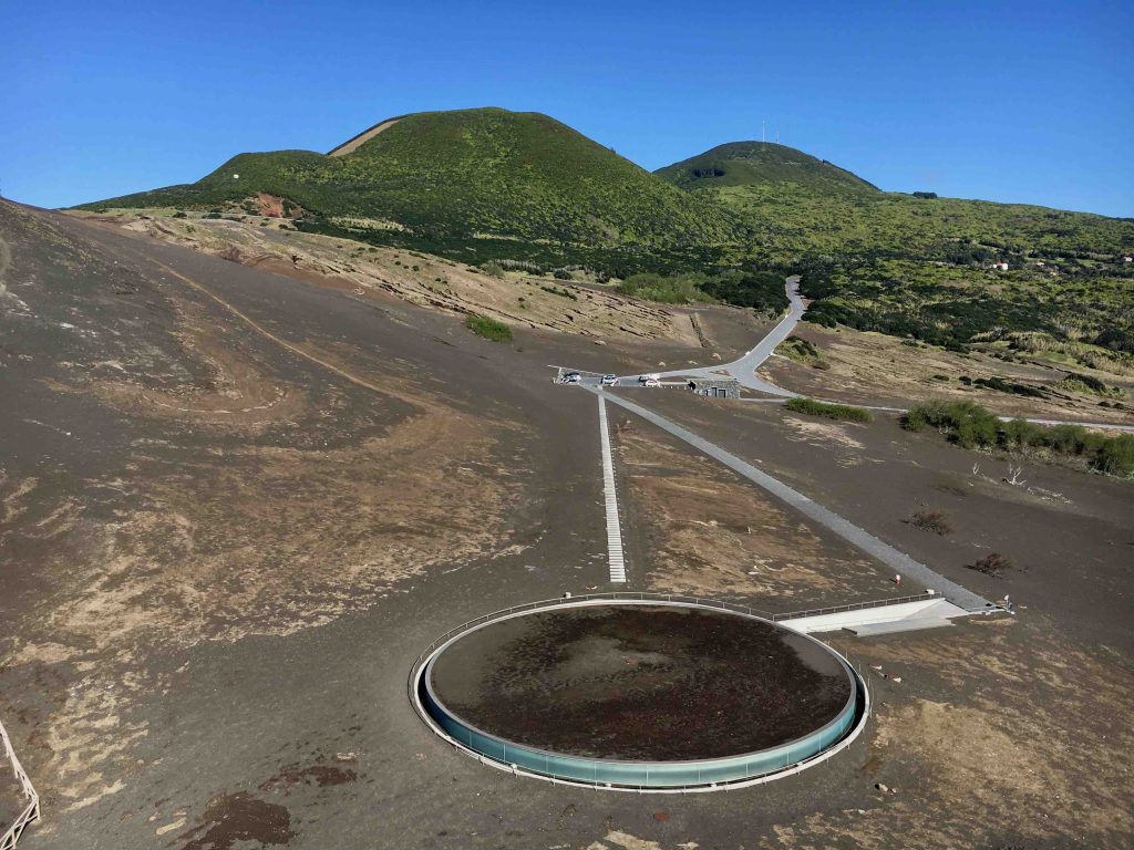 volcanic landscape Faial Azores