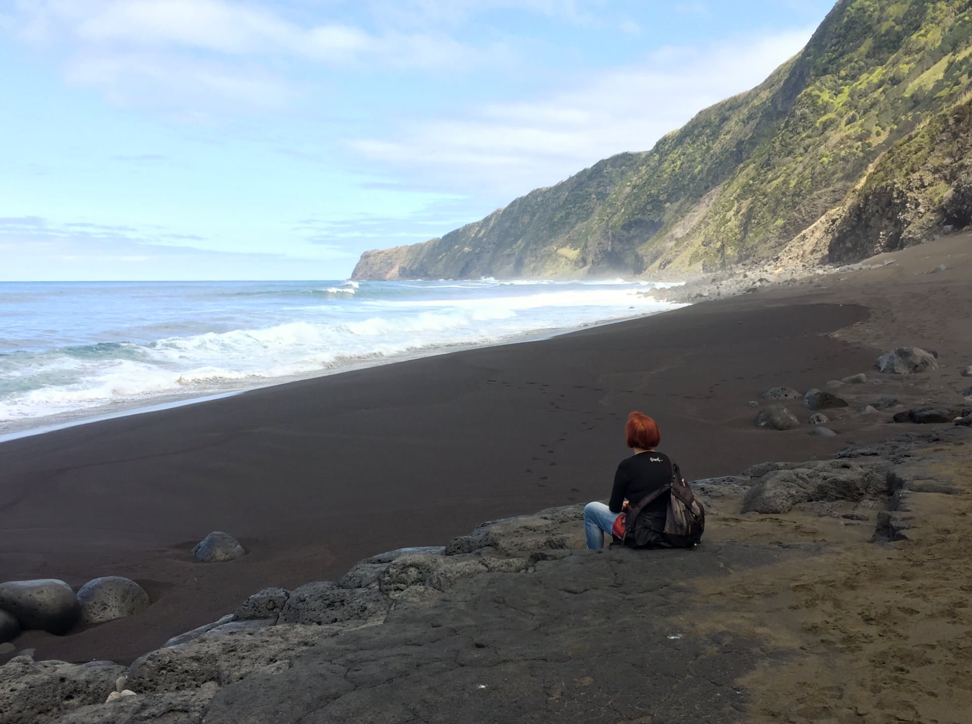 Praia do Norte Beach in March - Faial - Azores