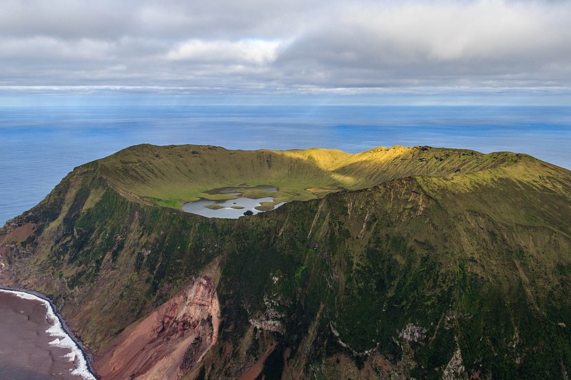 Caldeirão Corvo Island Azores
