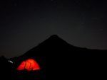 Nuitée au cratère du mont Pico - Coucher et lever du soleil