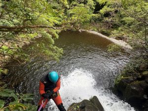 Canyoning at Além Inferior–Level 1-experienceoc-guidetotheazores